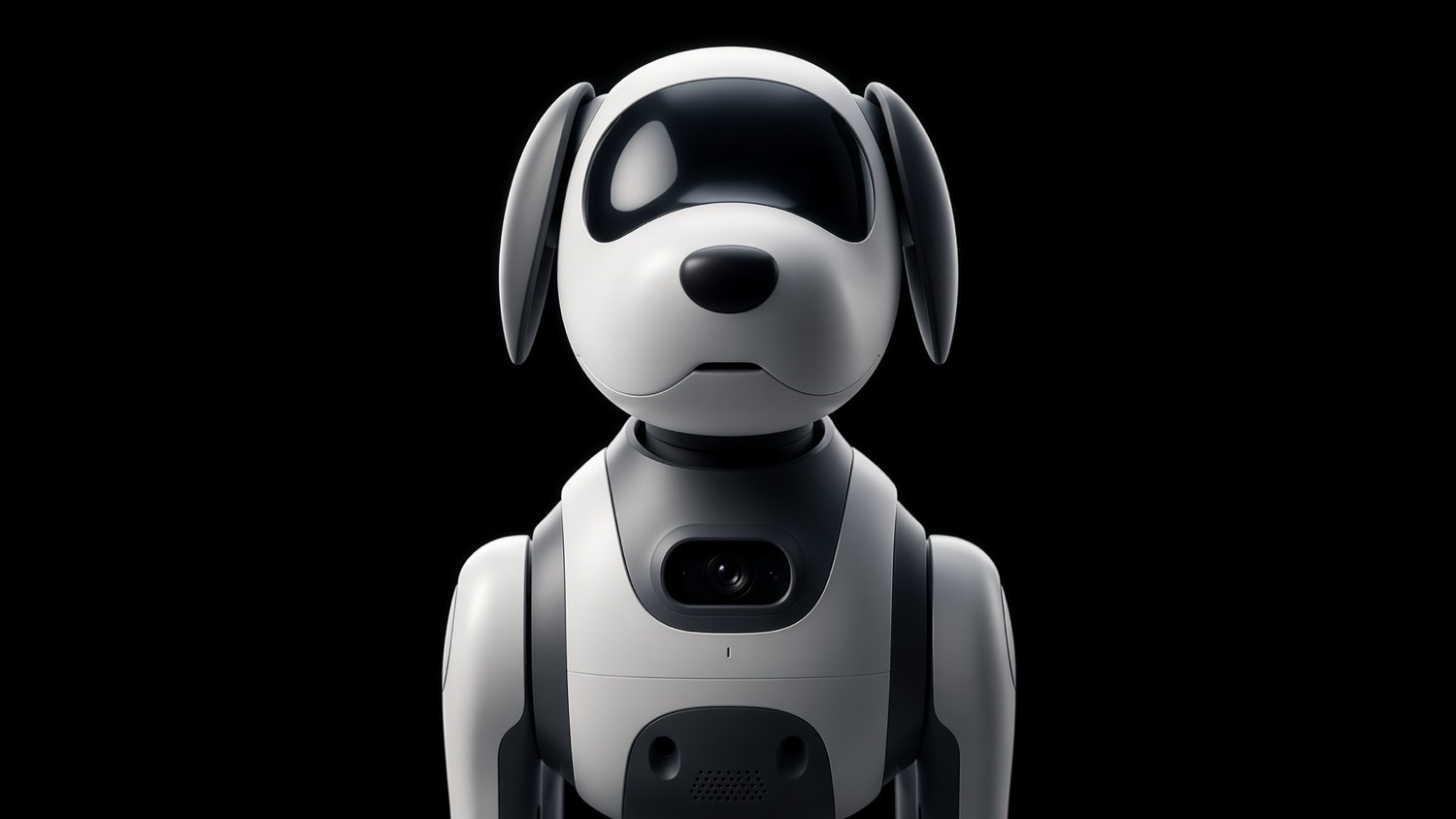 Robopaw Series 1, front view with chest camera